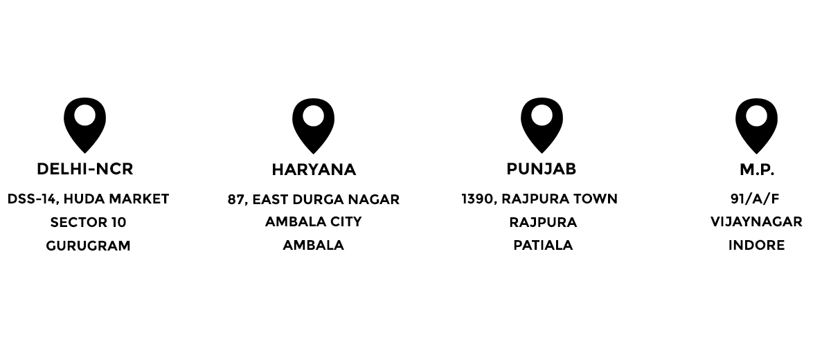 Designifying sales offices delhi gurugram indore ambala rajpura haryana punjab